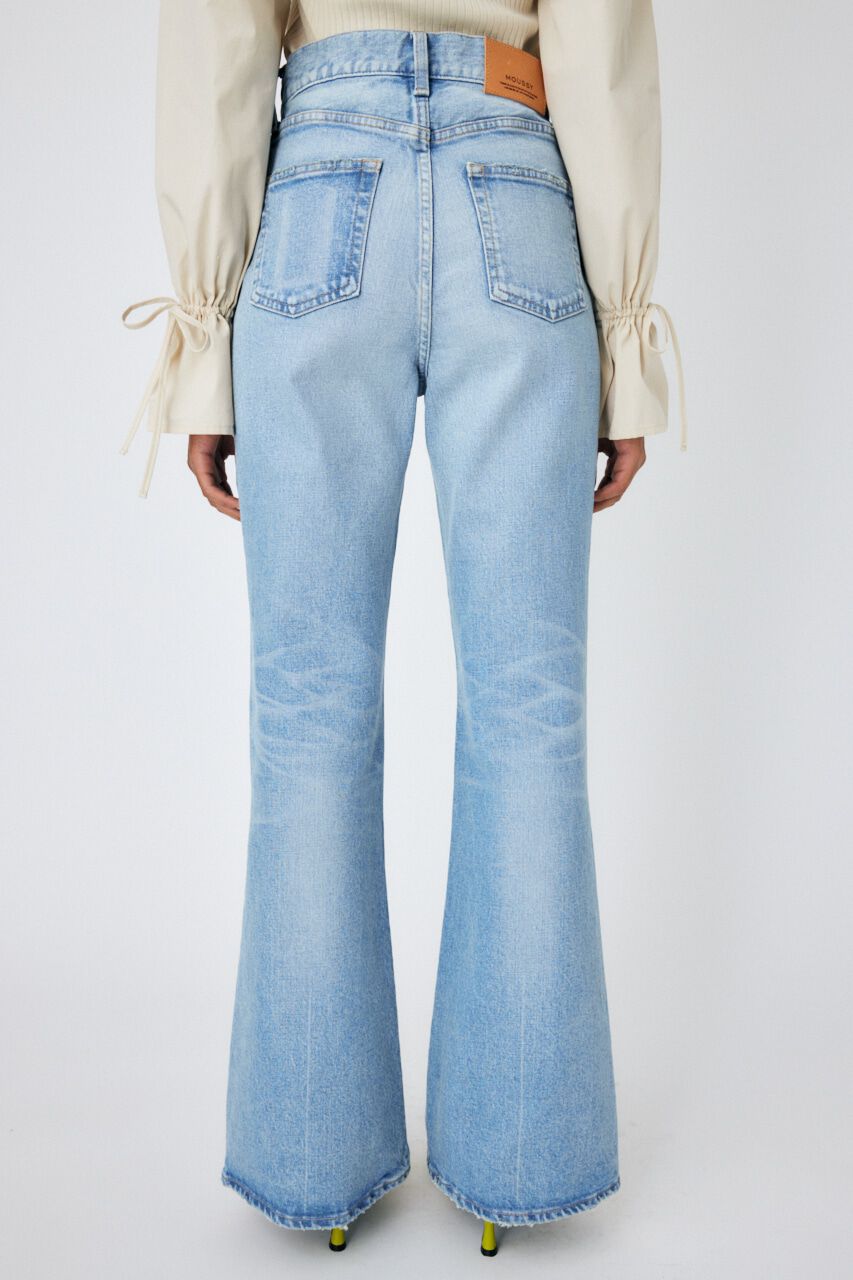 MOUSSY「MVS L/BLU FLARE」|デニム|