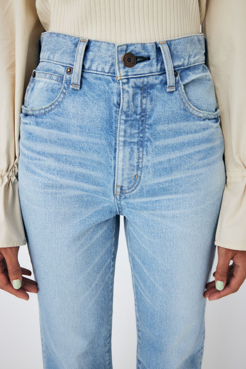 MOUSSY「MVS L/BLU FLARE」|デニム|