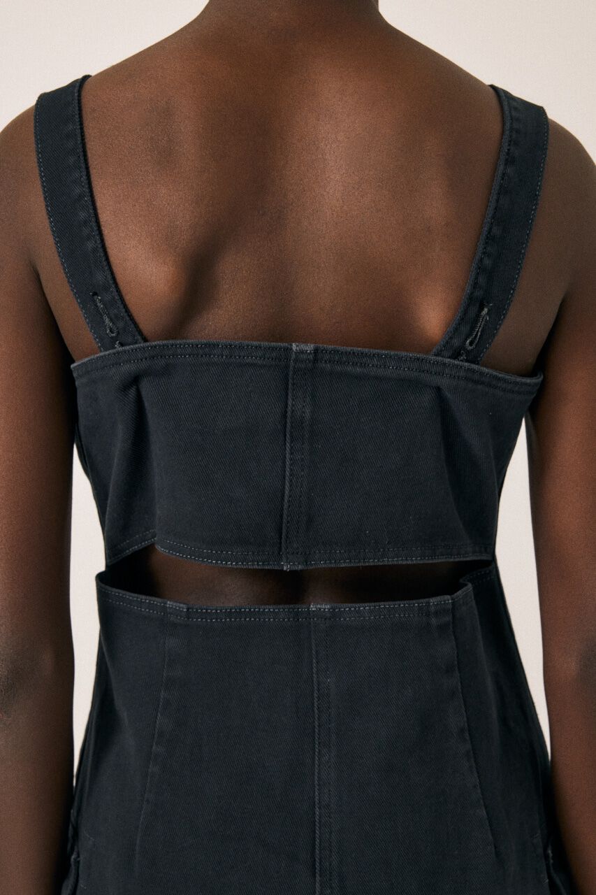 MOUSSY「DENIM CARGO MINI ドレス」|ワンピース|