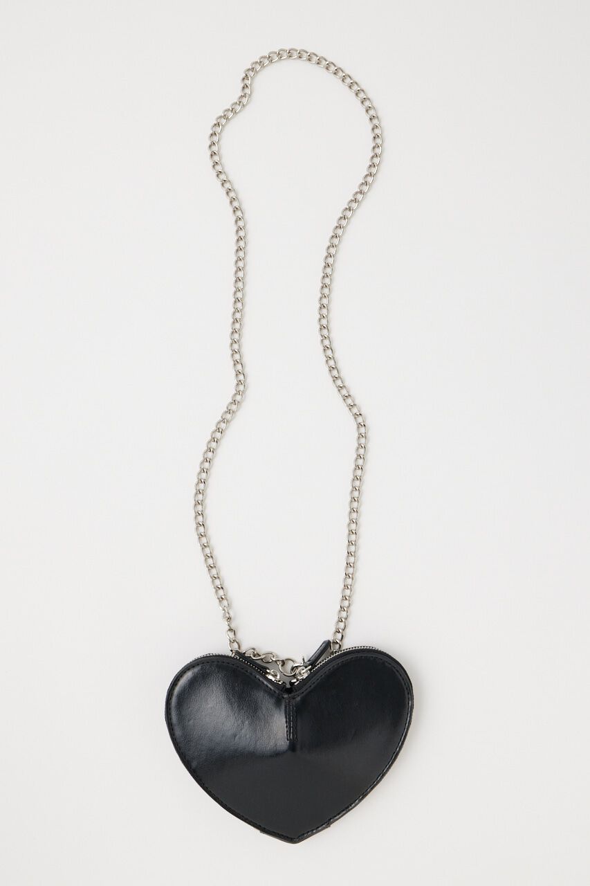 MOUSSY「HEART MOTIF バッグ」|その他|BLK