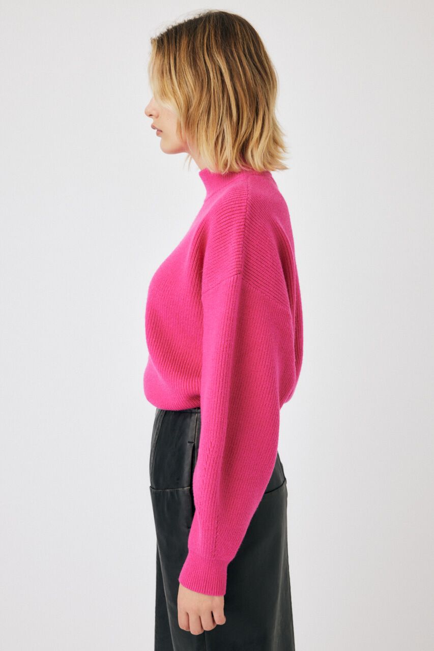 MOUSSY「MOCK NECK COMPACT ニット」|ニット・セーター|