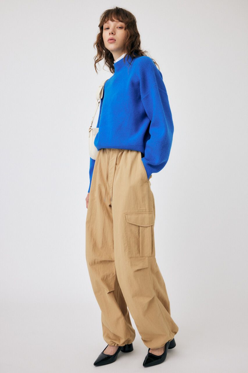 MOUSSY「MOCK NECK COMPACT ニット」|ニット・セーター|