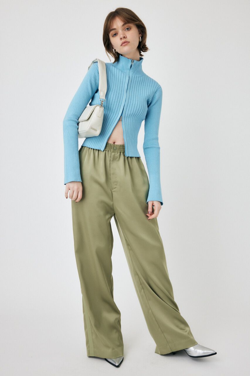 MOUSSY「SATIN  LINE パンツ」|その他|