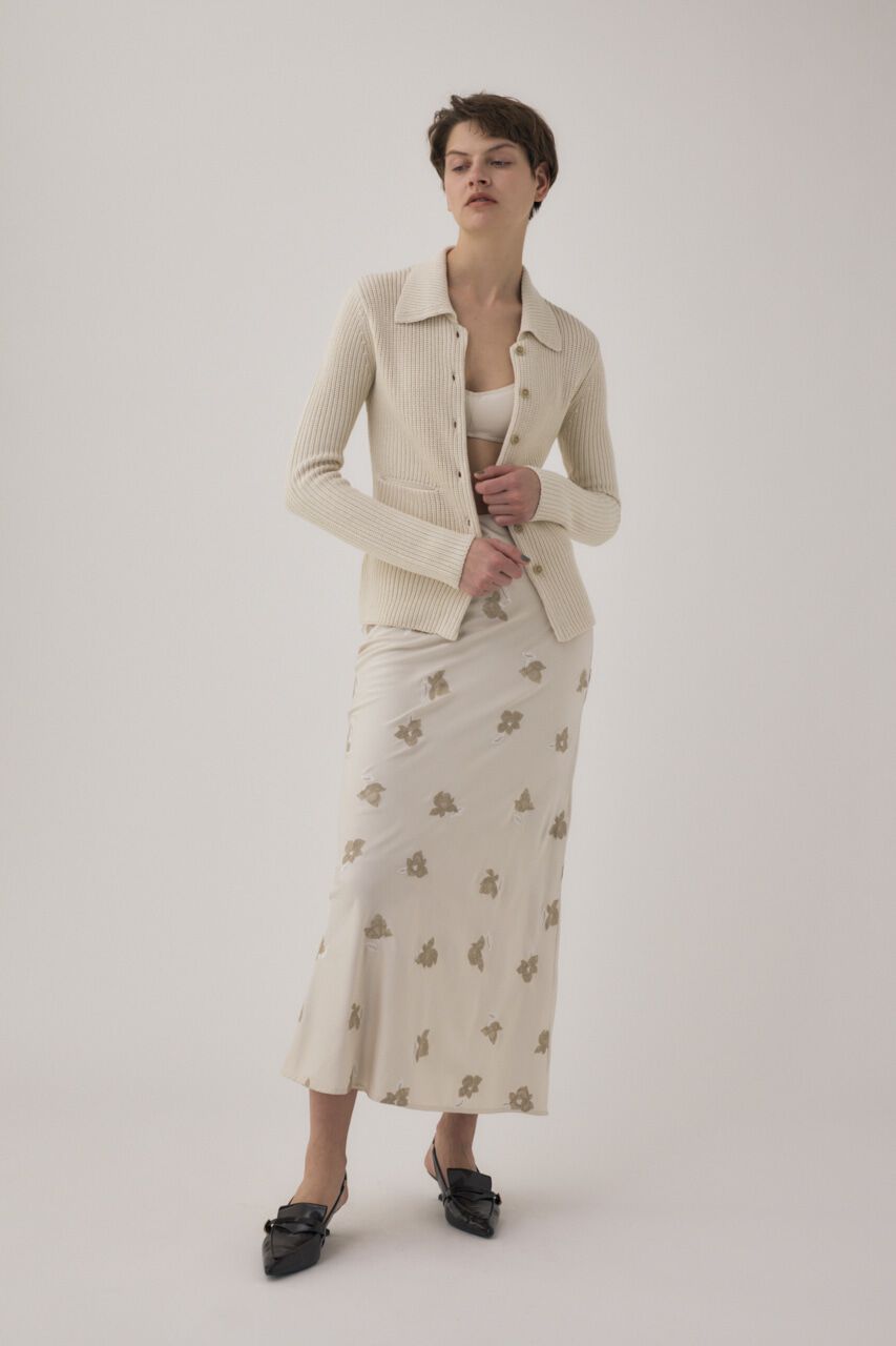 MOUSSY「植物由来の再生繊維を使用したあたたかみのあるﾆｯﾄやわらかな着心地 」|カーディガン|