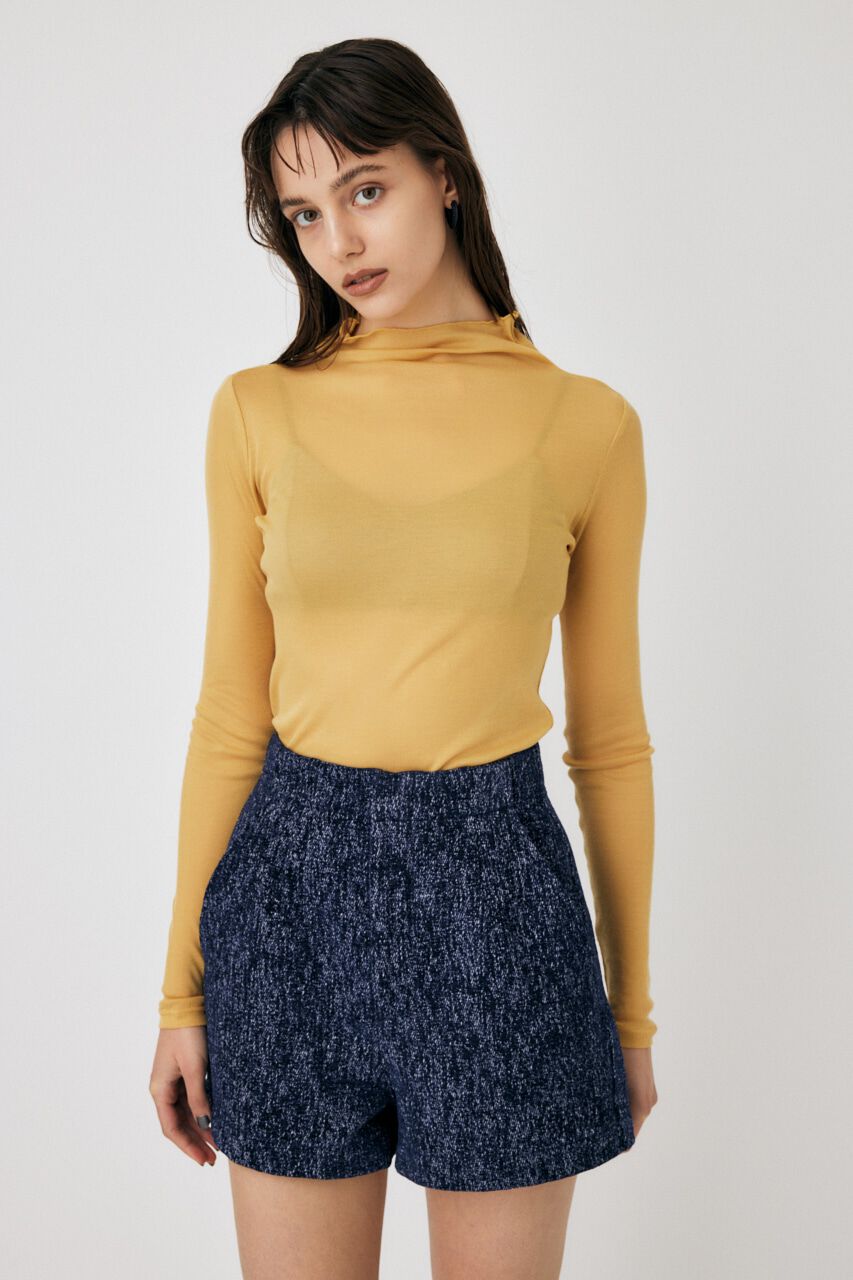 MOUSSY「LOOSE FIT HIGH NECK トップス」|Tシャツ・カットソー|