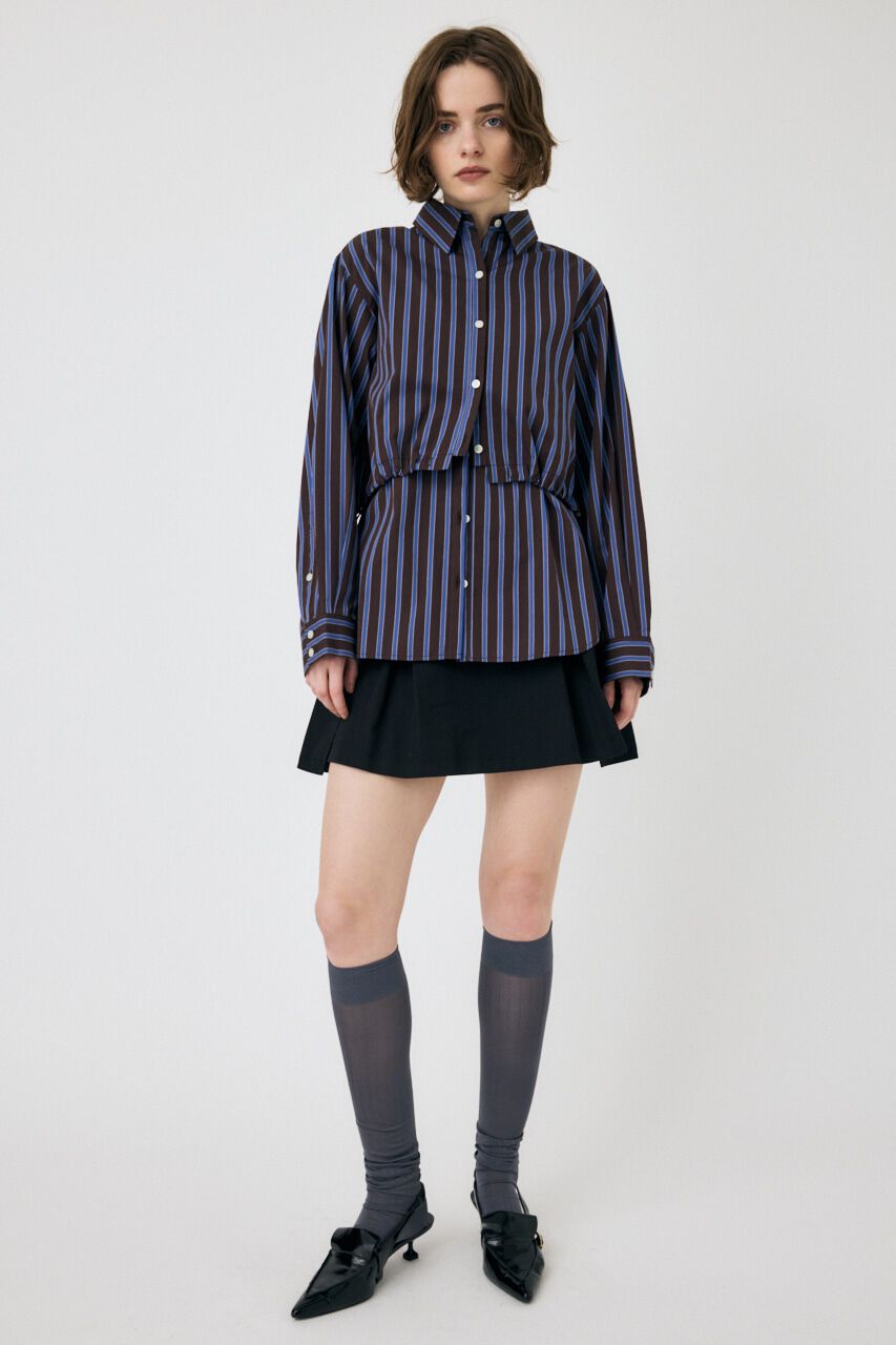 MOUSSY「MILITARY PLEATS スカート」|スカート|