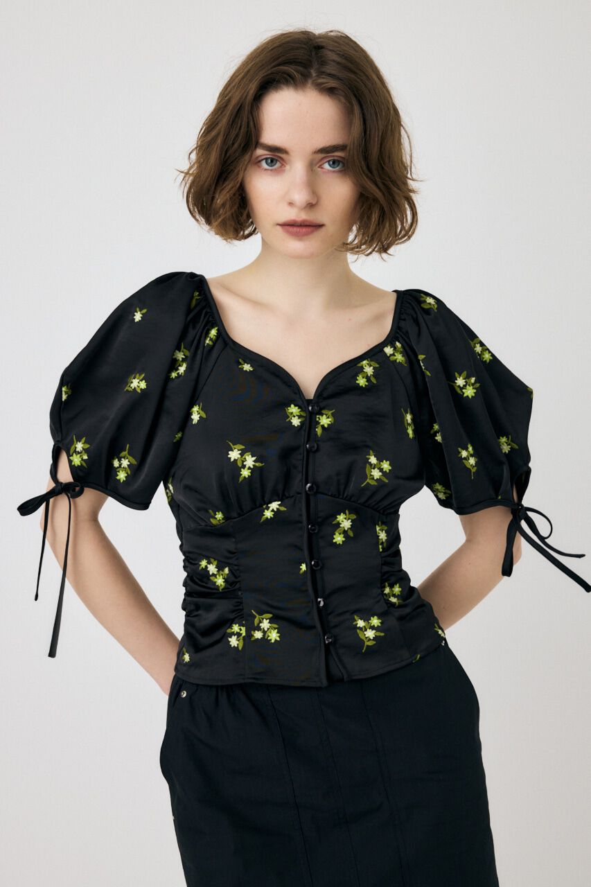 MOUSSY「BUTTERFLY SLEEVE ブラウス」|シャツ・ブラウス|
