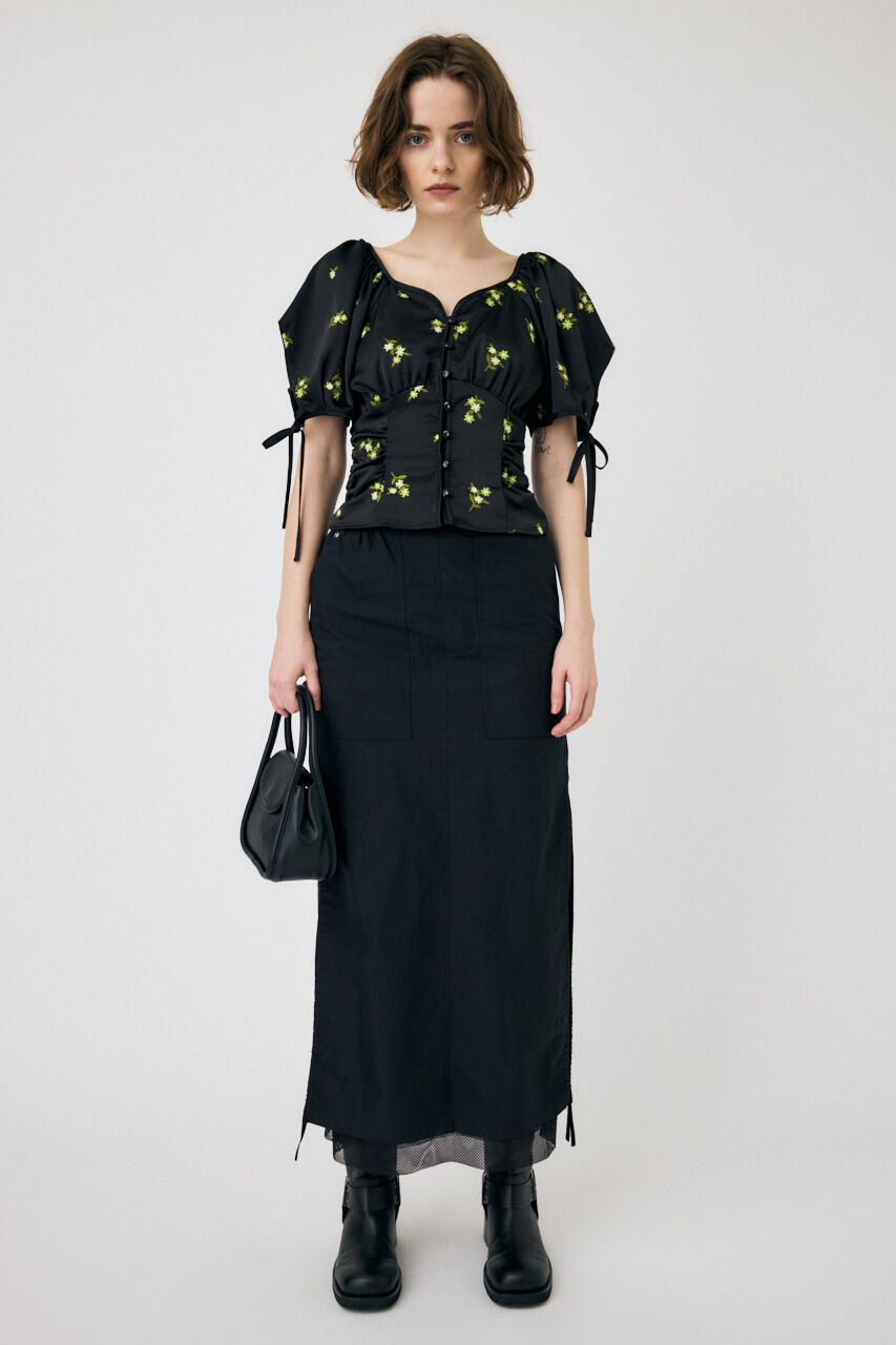 MOUSSY「BUTTERFLY SLEEVE ブラウス」|シャツ・ブラウス|