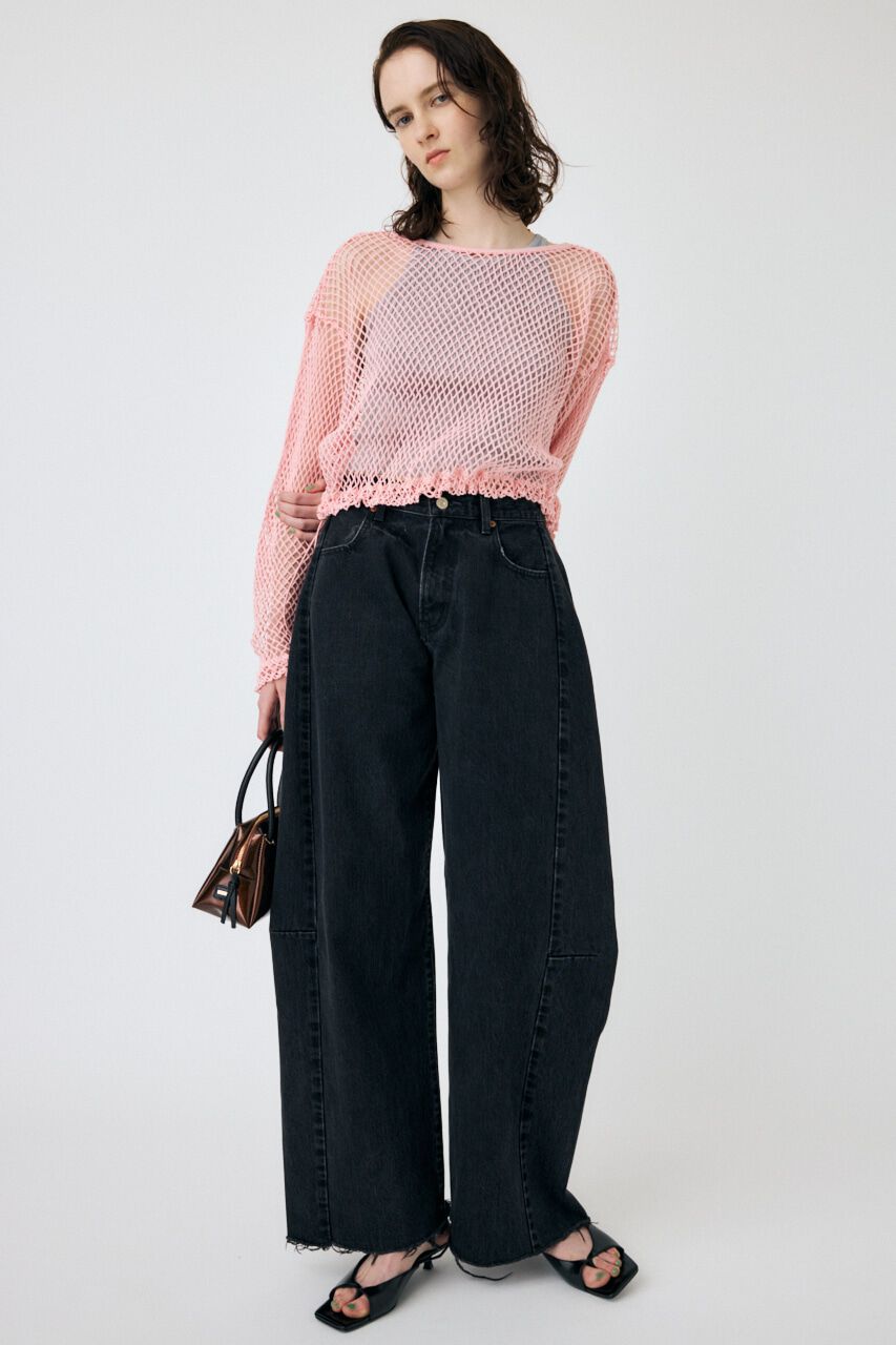 MOUSSY「REMAKE WIDE STRAIGHT」|デニム|