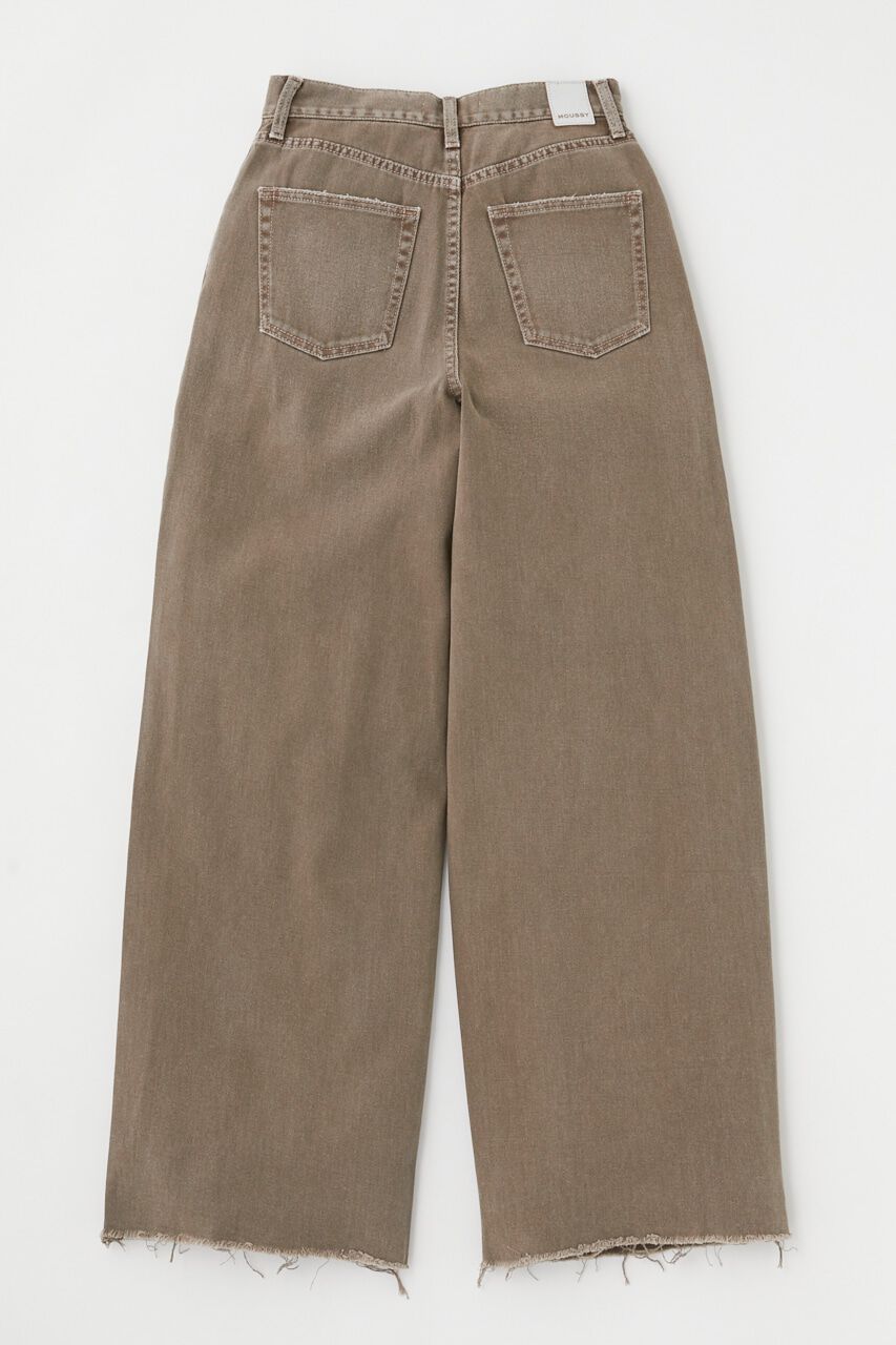 MOUSSY「SLIT WIDE LOOSE STRAIGHT」|デニム|