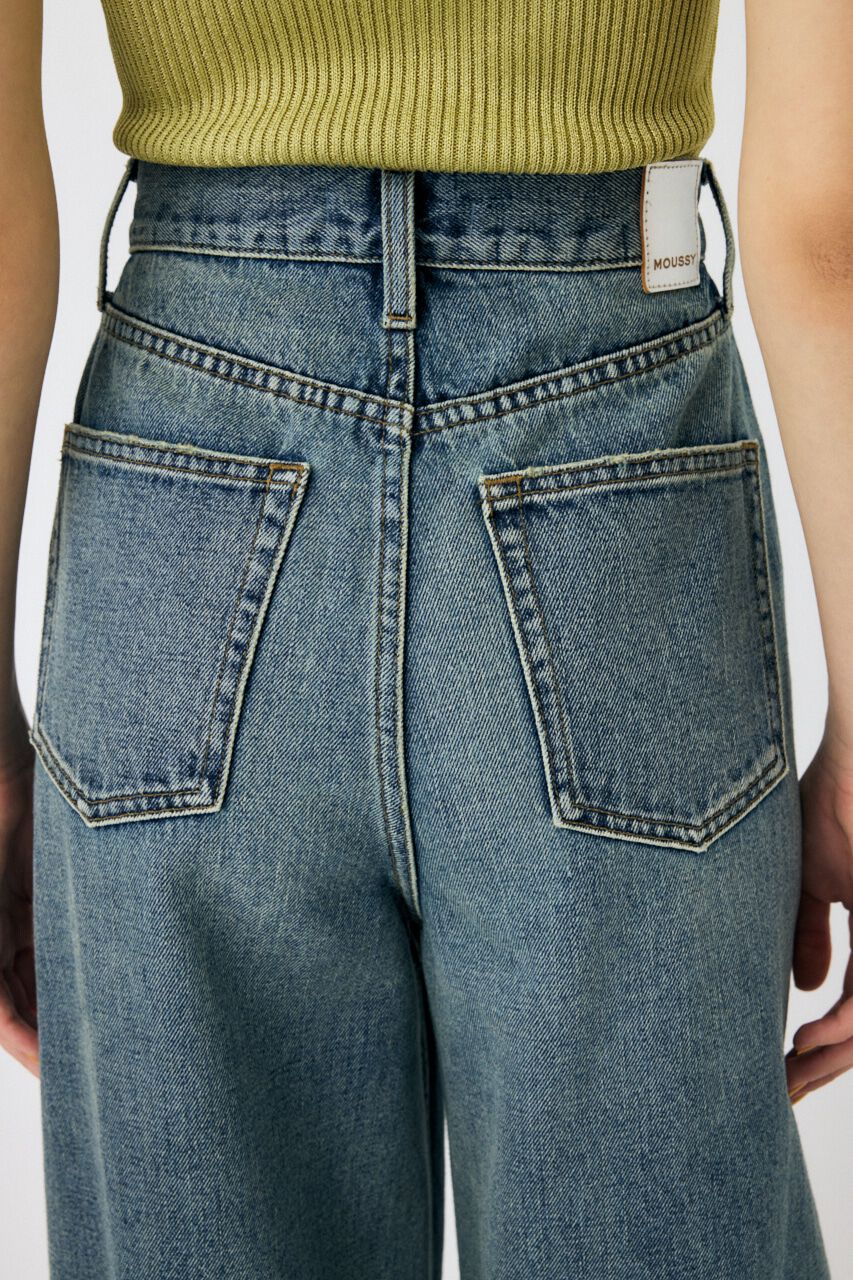 MOUSSY「SLIT WIDE LOOSE STRAIGHT」|デニム|