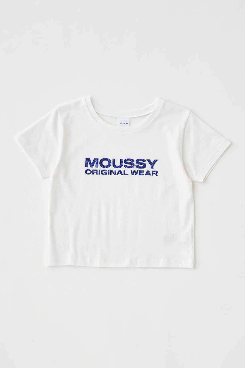 MOUSSY「RHINESTONE MOUSSY Tシャツ」|Tシャツ・カットソー|