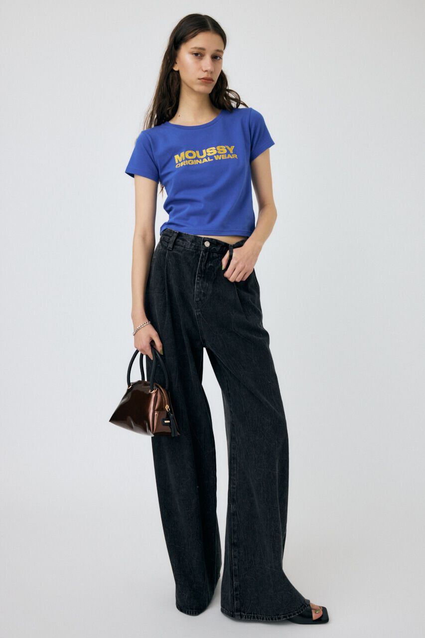 MOUSSY「RHINESTONE MOUSSY Tシャツ」|Tシャツ・カットソー|