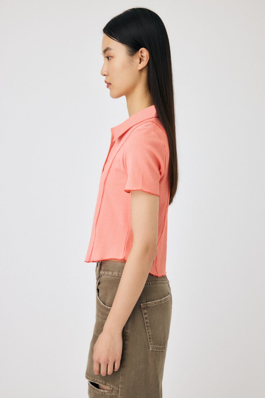 MOUSSY「MELLOW POLO トップス」|シャツ・ブラウス|