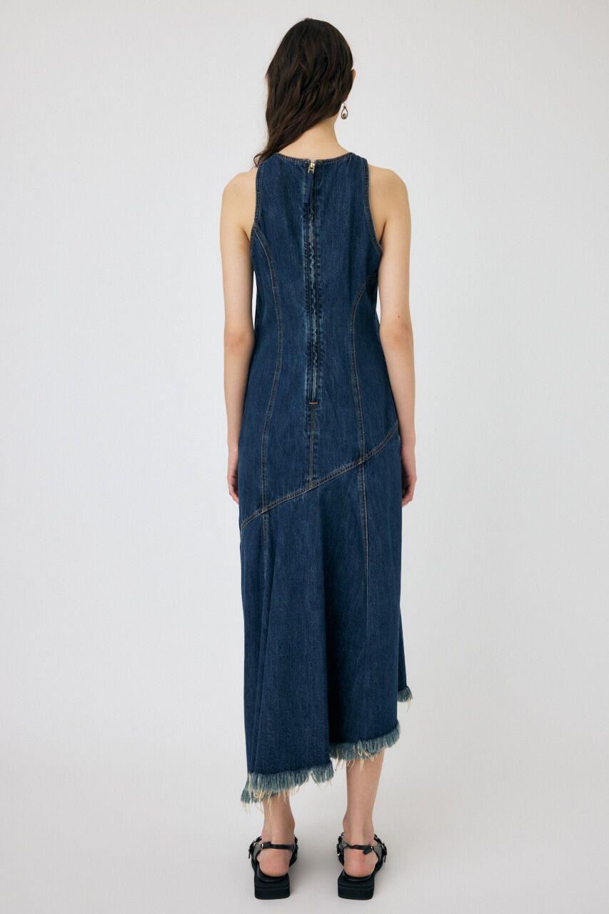 MOUSSY「AMERICAN SLEEVE WAVY ドレス」|ワンピース|