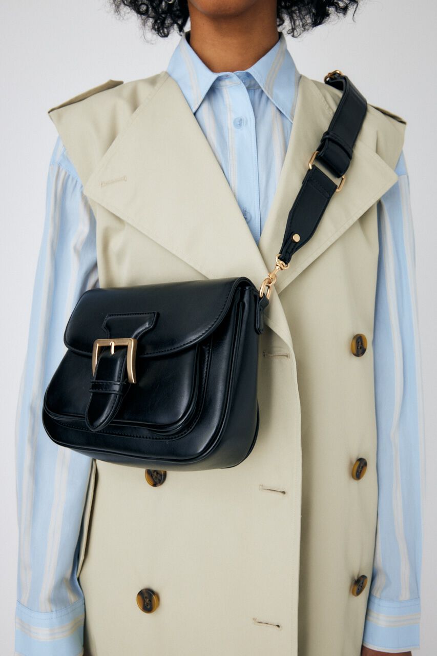 MOUSSY「SADDLE SHOULDER バッグ」|その他|BLK