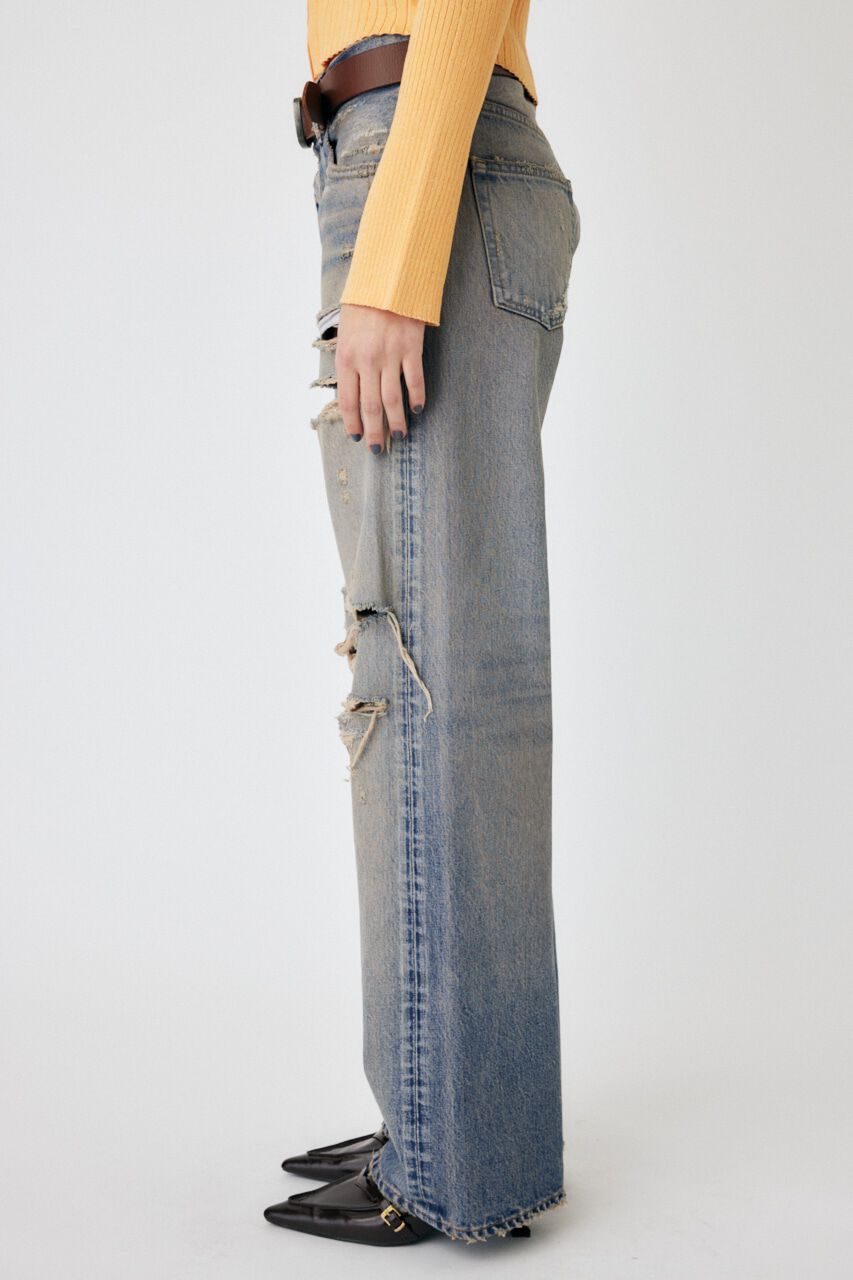 MOUSSY「MIDRISE STRAIGHT」|デニム|