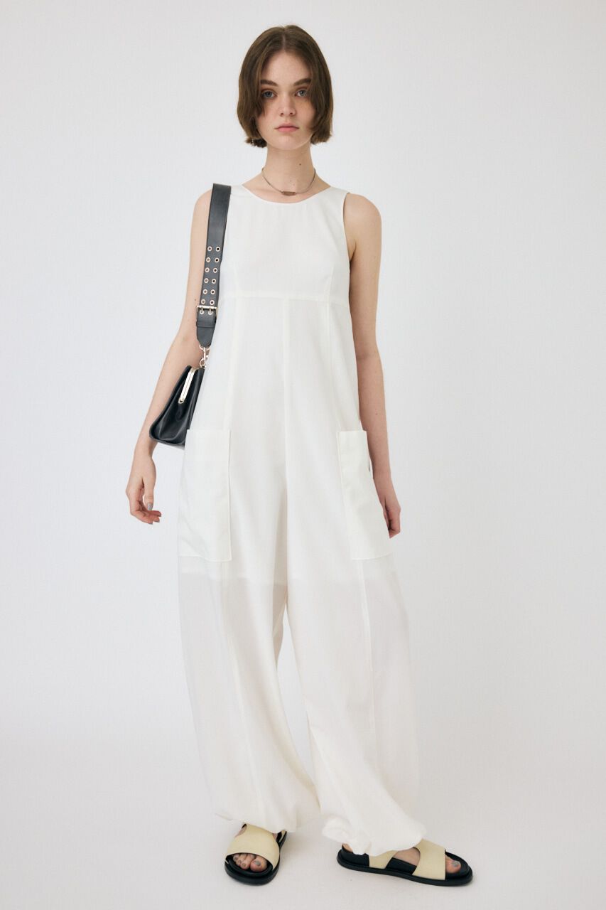 MOUSSY「LOOSE オールインワン」|その他|WHT
