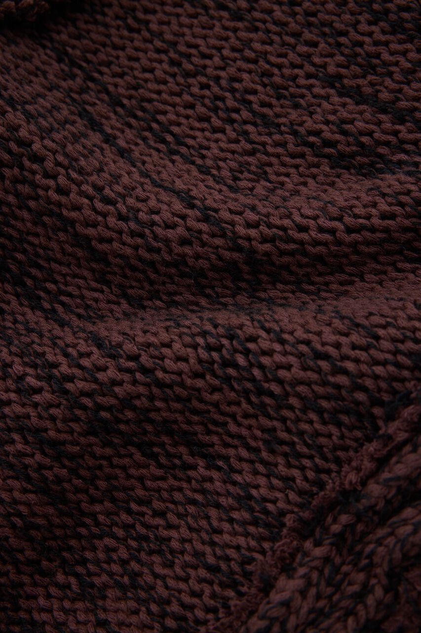 MOUSSY「ツイードニットジャケット　オーガニックコットン使用」|カーディガン|