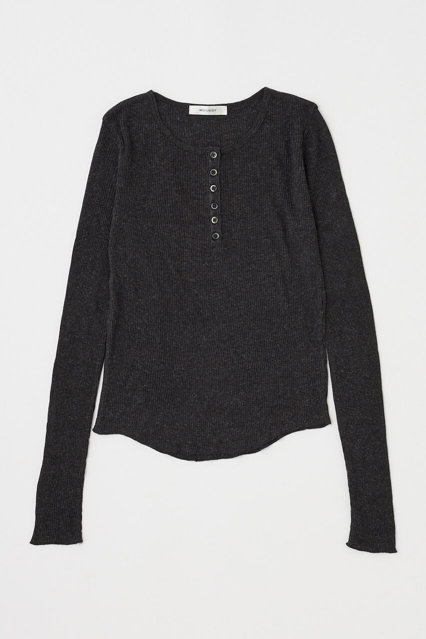 MOUSSY「HENRY NECK ロンT」|Tシャツ・カットソー|