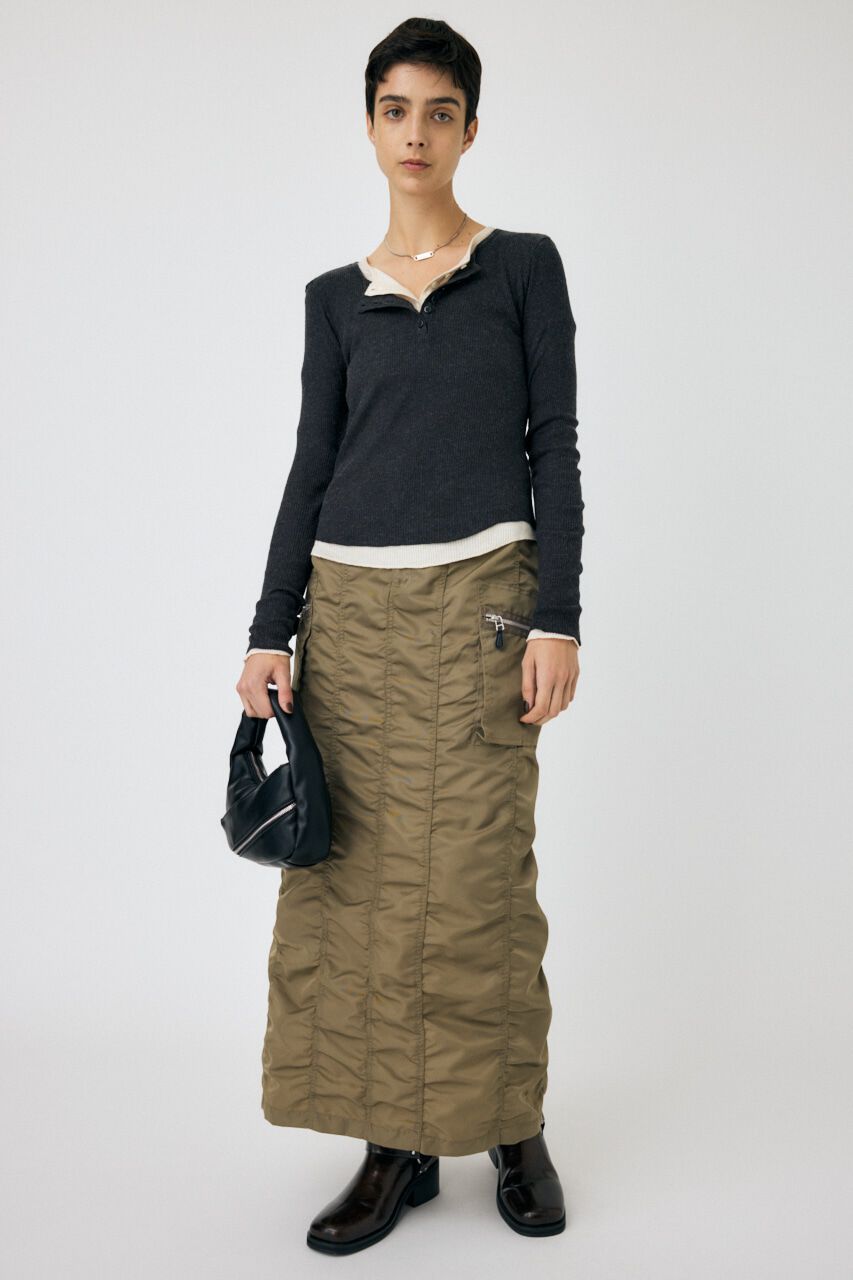 MOUSSY「HENRY NECK ロンT」|Tシャツ・カットソー|