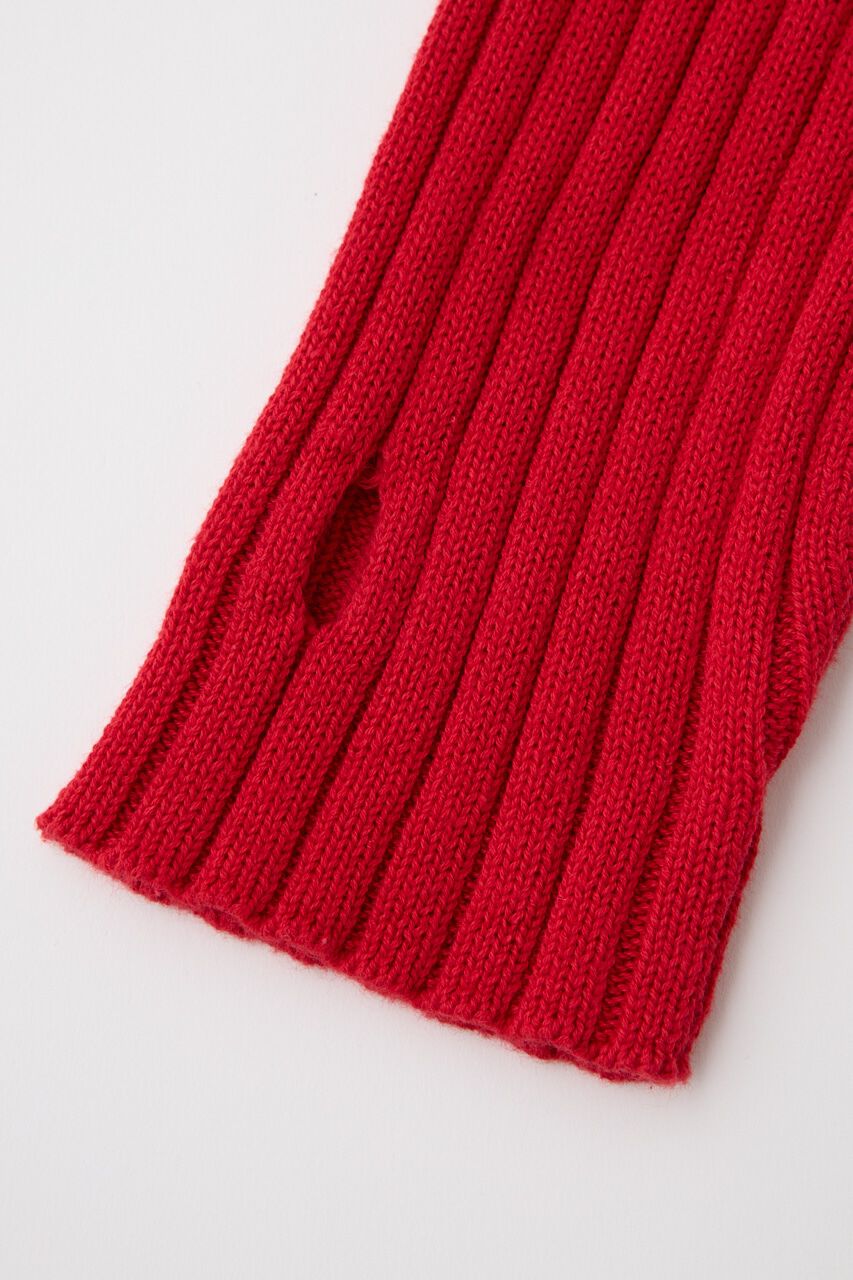 MOUSSY「ZIP UP INSIDE LINE ニット」|ニット・セーター|