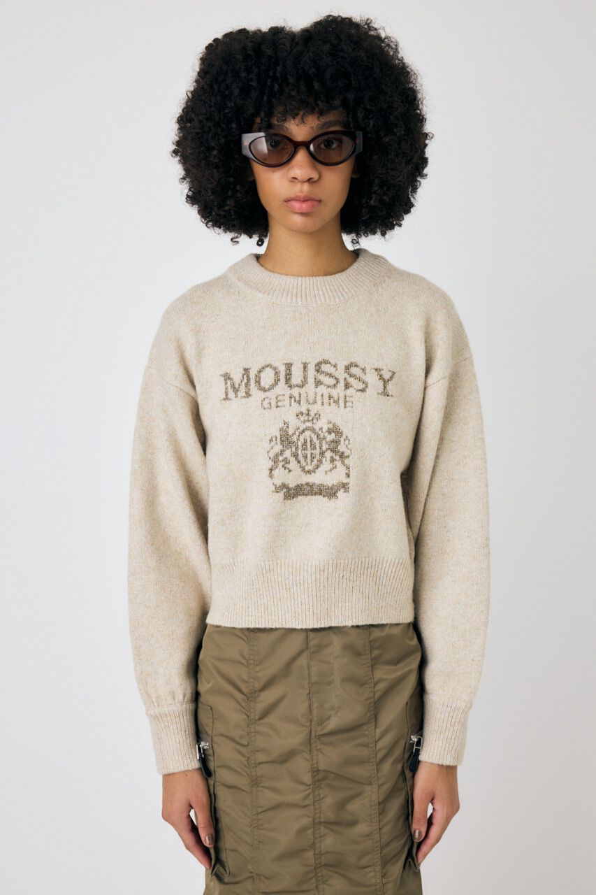 MOUSSY「GLITTER MOUSSY ニットトップス」|ニット・セーター|