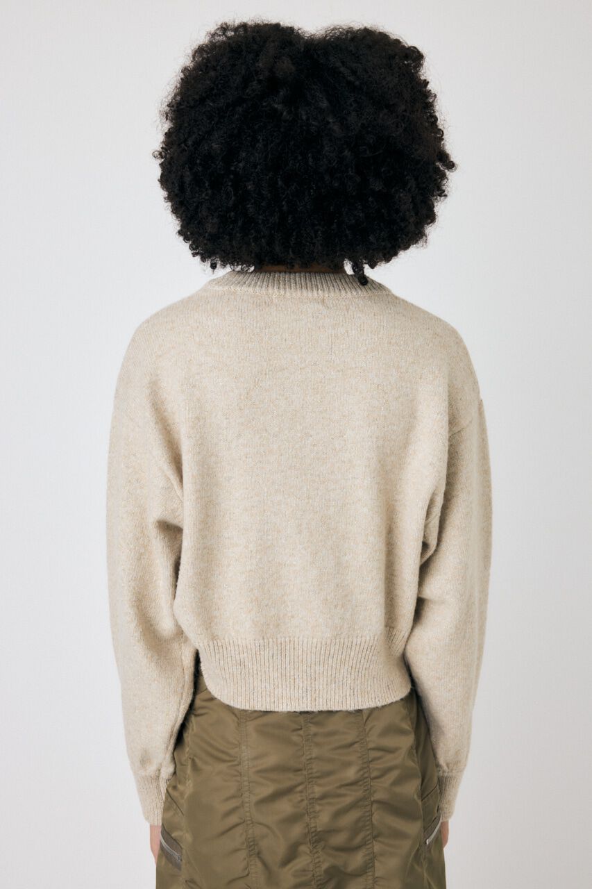 MOUSSY「GLITTER MOUSSY ニットトップス」|ニット・セーター|