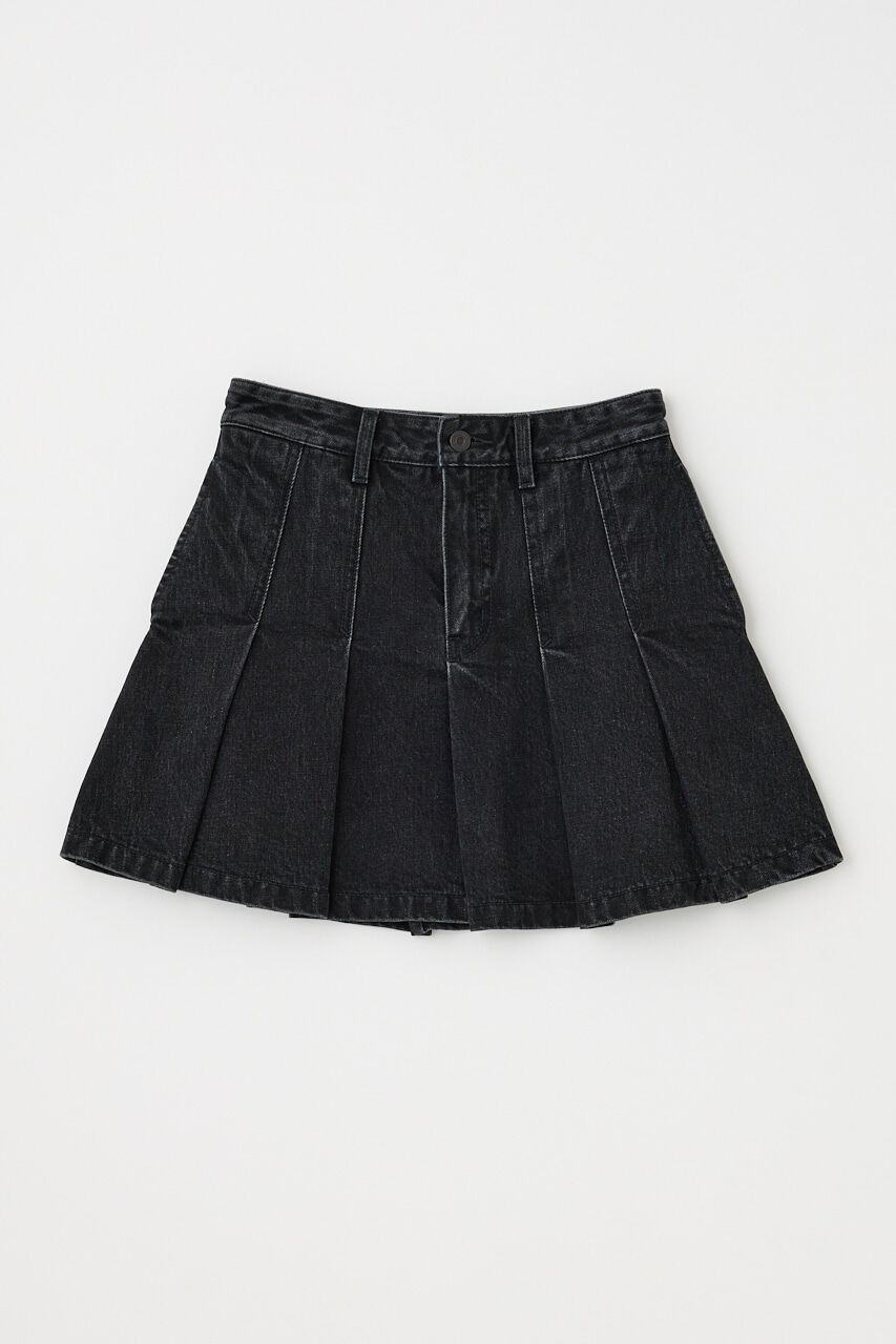 MOUSSY「PLEATED デニムミニスカート」|スカート|