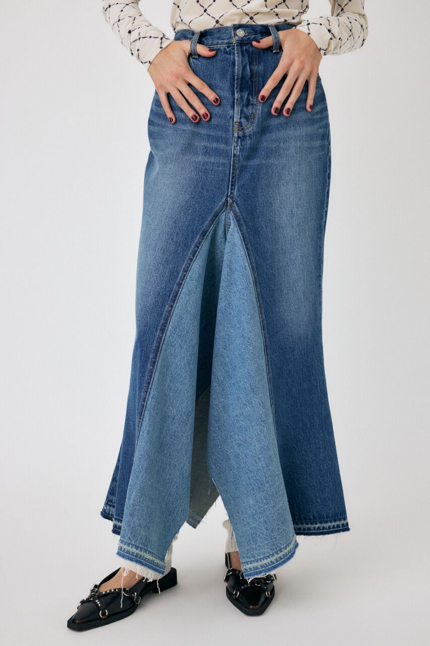 MOUSSY「REMAKE DENIM マーメイドスカート」|スカート|