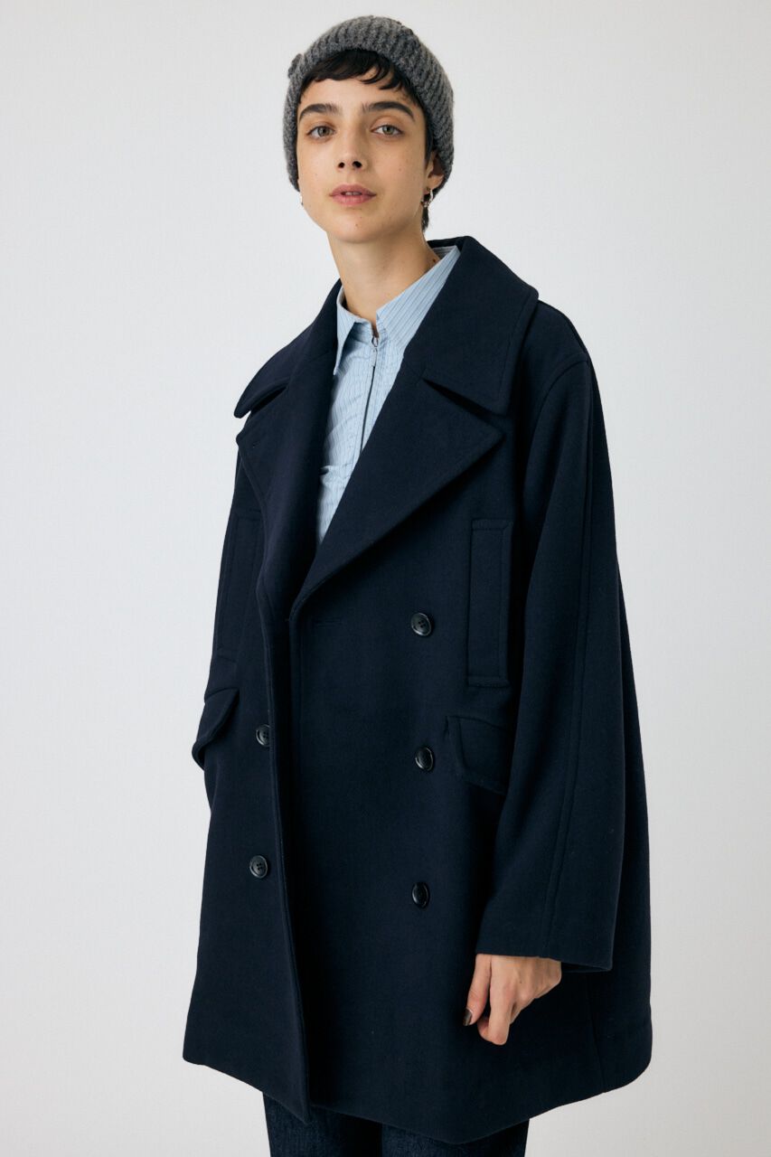 MOUSSY「DOUBLE BREASTED ミドルコート」|その他|