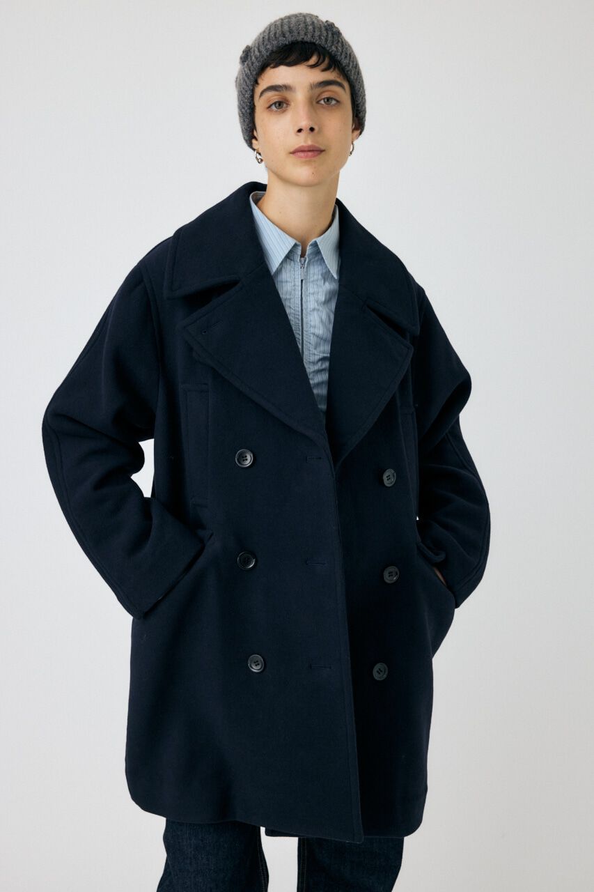 MOUSSY「DOUBLE BREASTED ミドルコート」|その他|