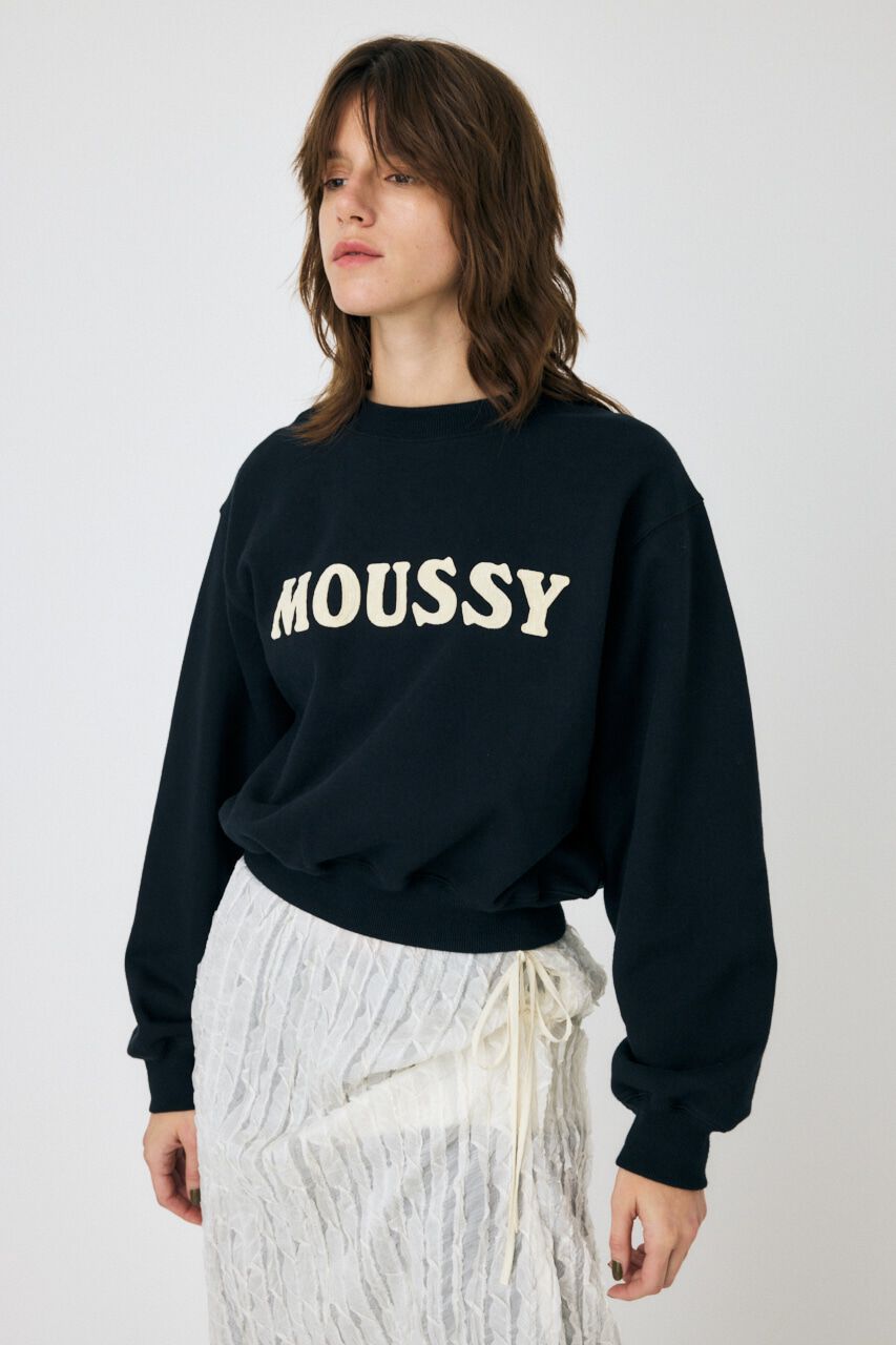 MOUSSY「PATCH VELOUR MOUSSY プルオーバー」|パーカー|