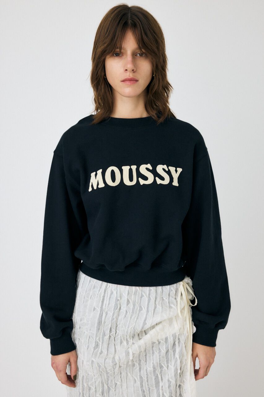 MOUSSY「PATCH VELOUR MOUSSY プルオーバー」|パーカー|