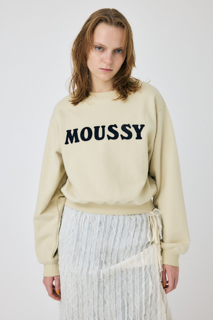 MOUSSY「PATCH VELOUR MOUSSY プルオーバー」|パーカー|