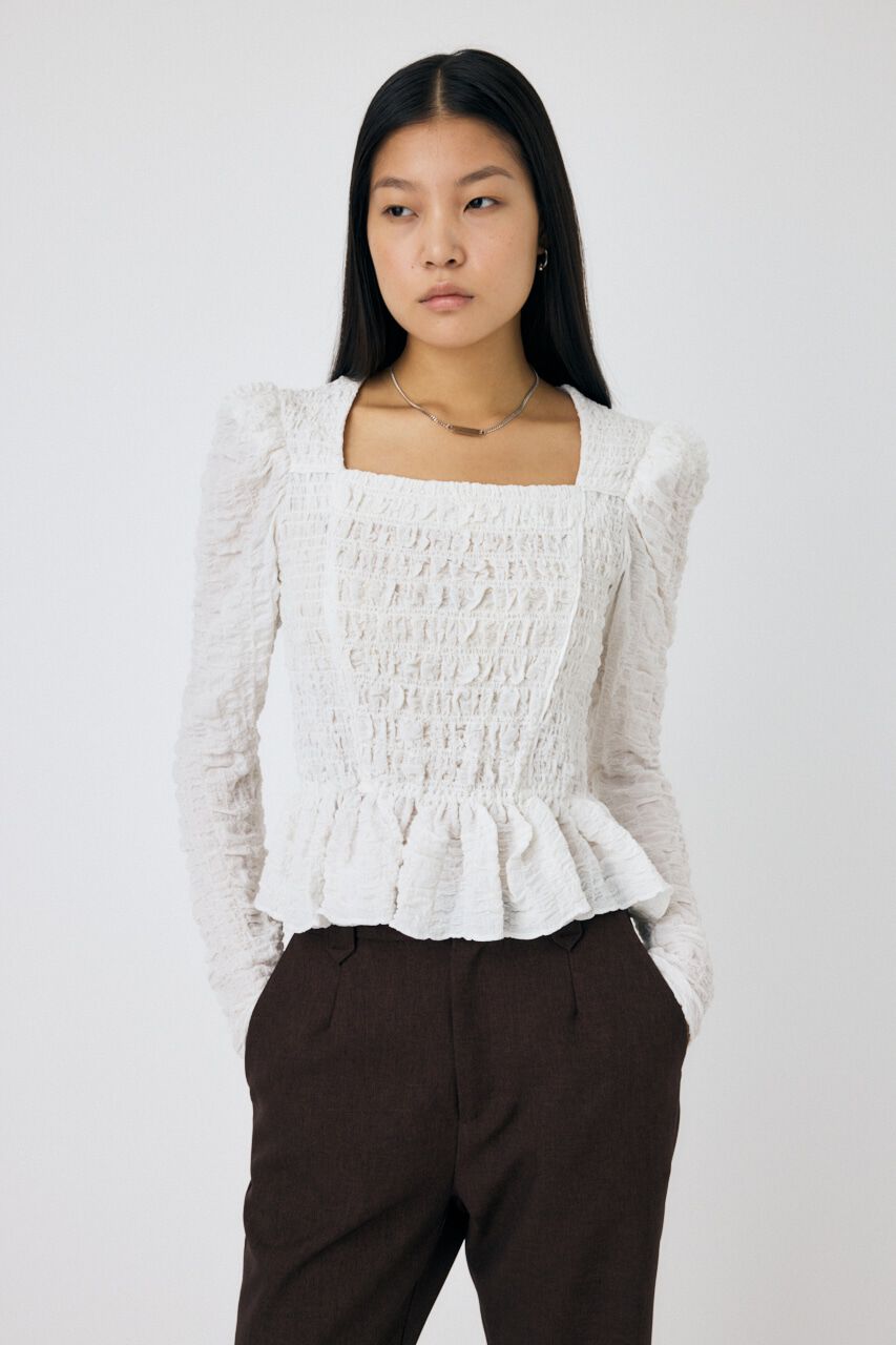 MOUSSY「CREPE ブラウス」|シャツ・ブラウス|