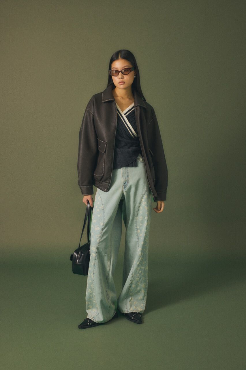 MOUSSY「CABLE LINE ニット」|ニット・セーター|