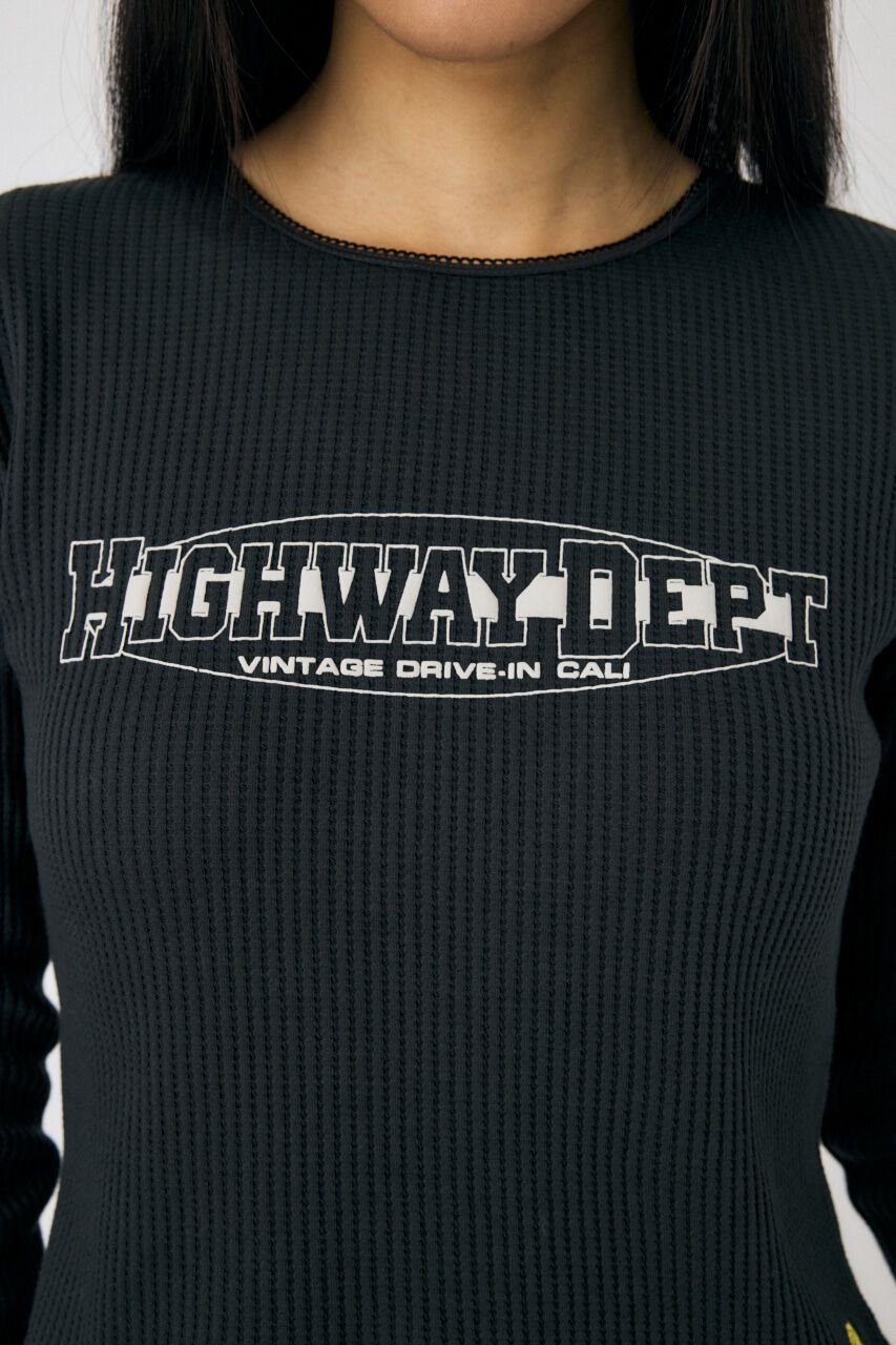 MOUSSY「THERMAL ロングスリーブT」|Tシャツ・カットソー|