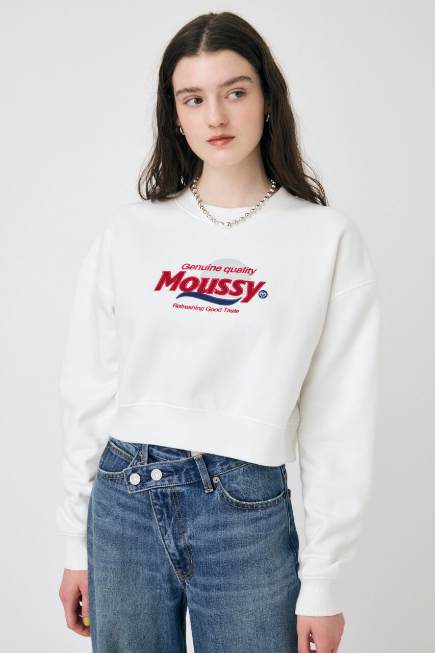 MOUSSY「MOUSSY PRODUCT ロゴプルオーバー」|パーカー|