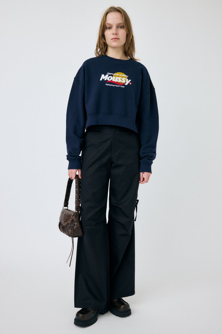 MOUSSY「MOUSSY PRODUCT ロゴプルオーバー」|パーカー|