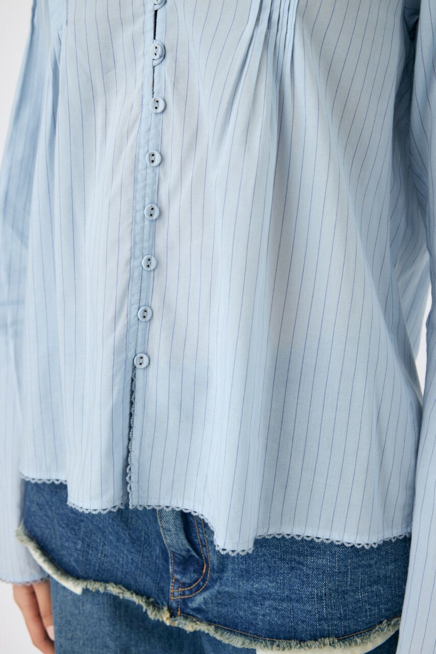 MOUSSY「COTTON PINTUCK ブラウス」|シャツ・ブラウス|