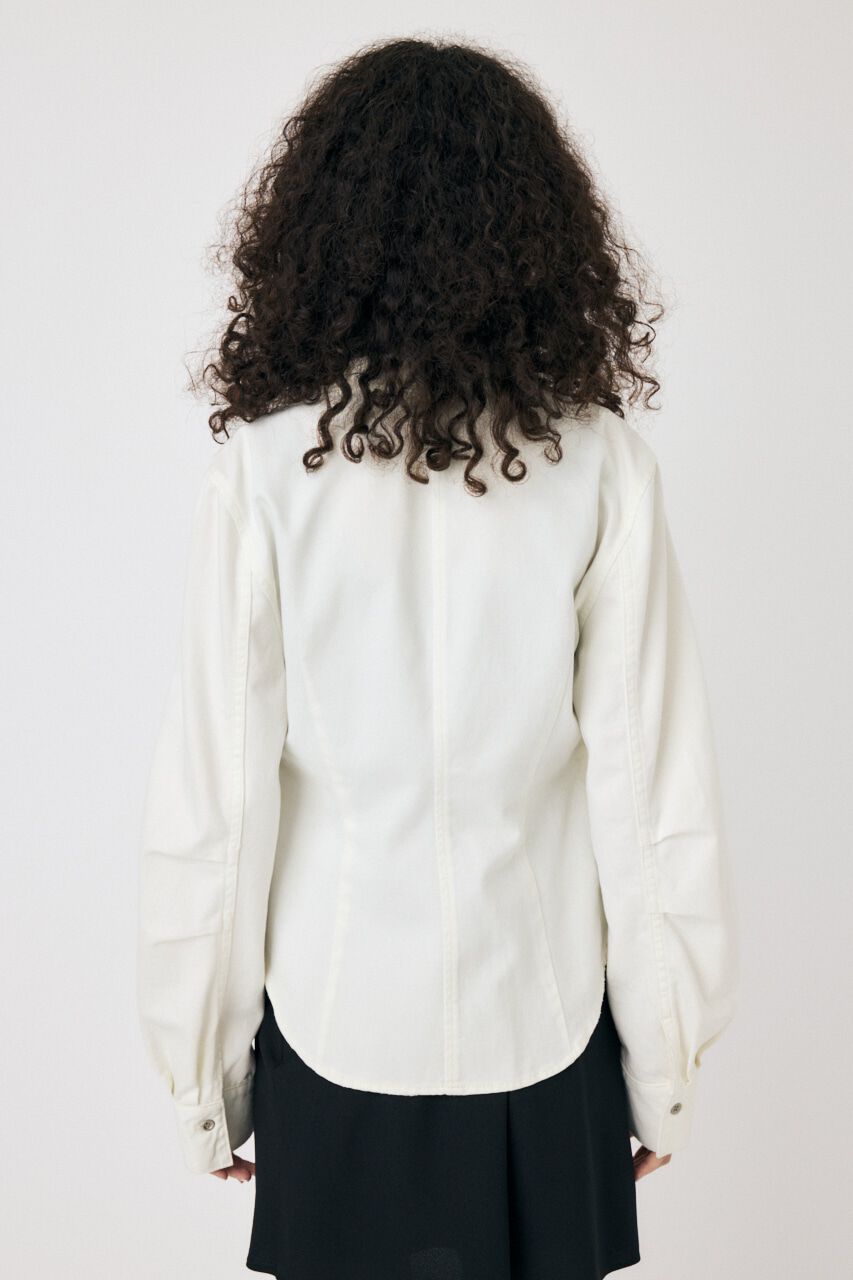MOUSSY「WAIST FIT デニムシャツ」|シャツ・ブラウス|