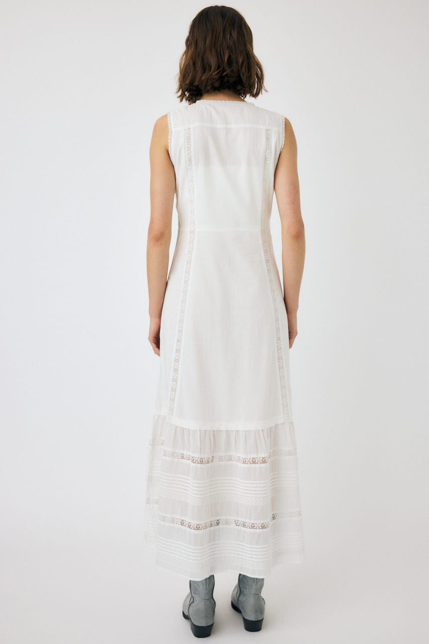 MOUSSY「LACE LONG ドレス」|ワンピース|
