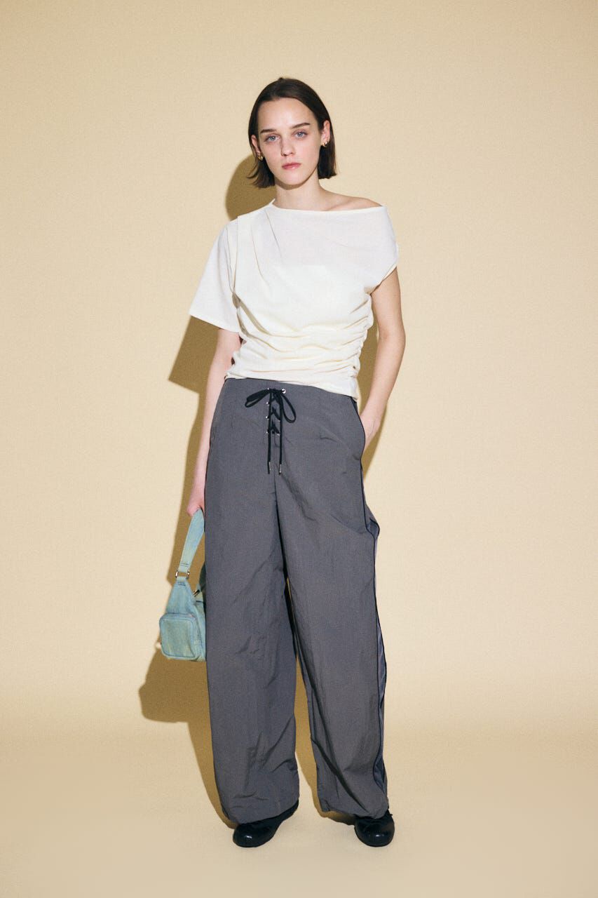 MOUSSY「ONE SHOULDER シアー TEE」|Tシャツ・カットソー|