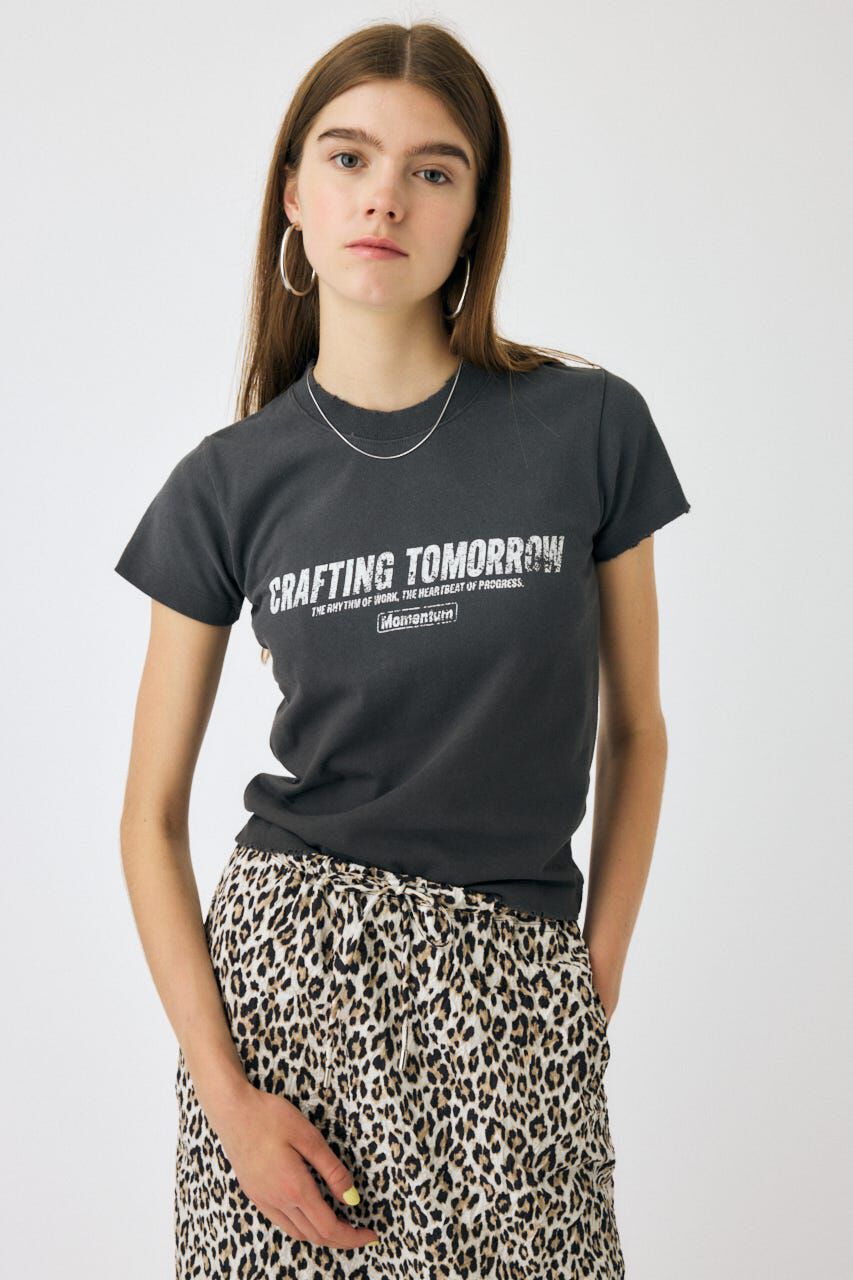 MOUSSY「FADED ロゴ TEE」|Tシャツ・カットソー|