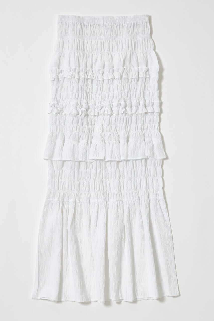 MOUSSY「SHIRRING LONG スカート」|スカート|
