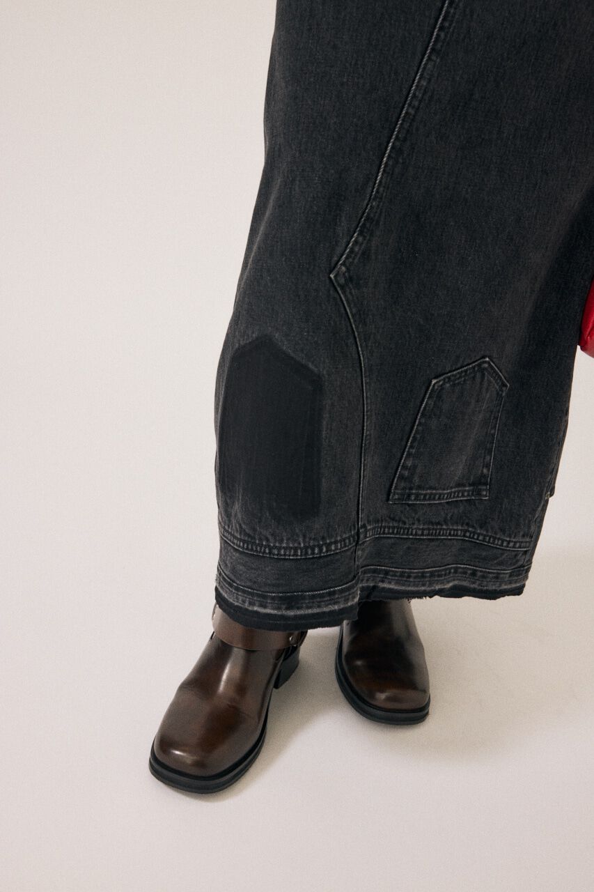 MOUSSY「UPSIDE DOWN REMAKE デニムスカート」|スカート|