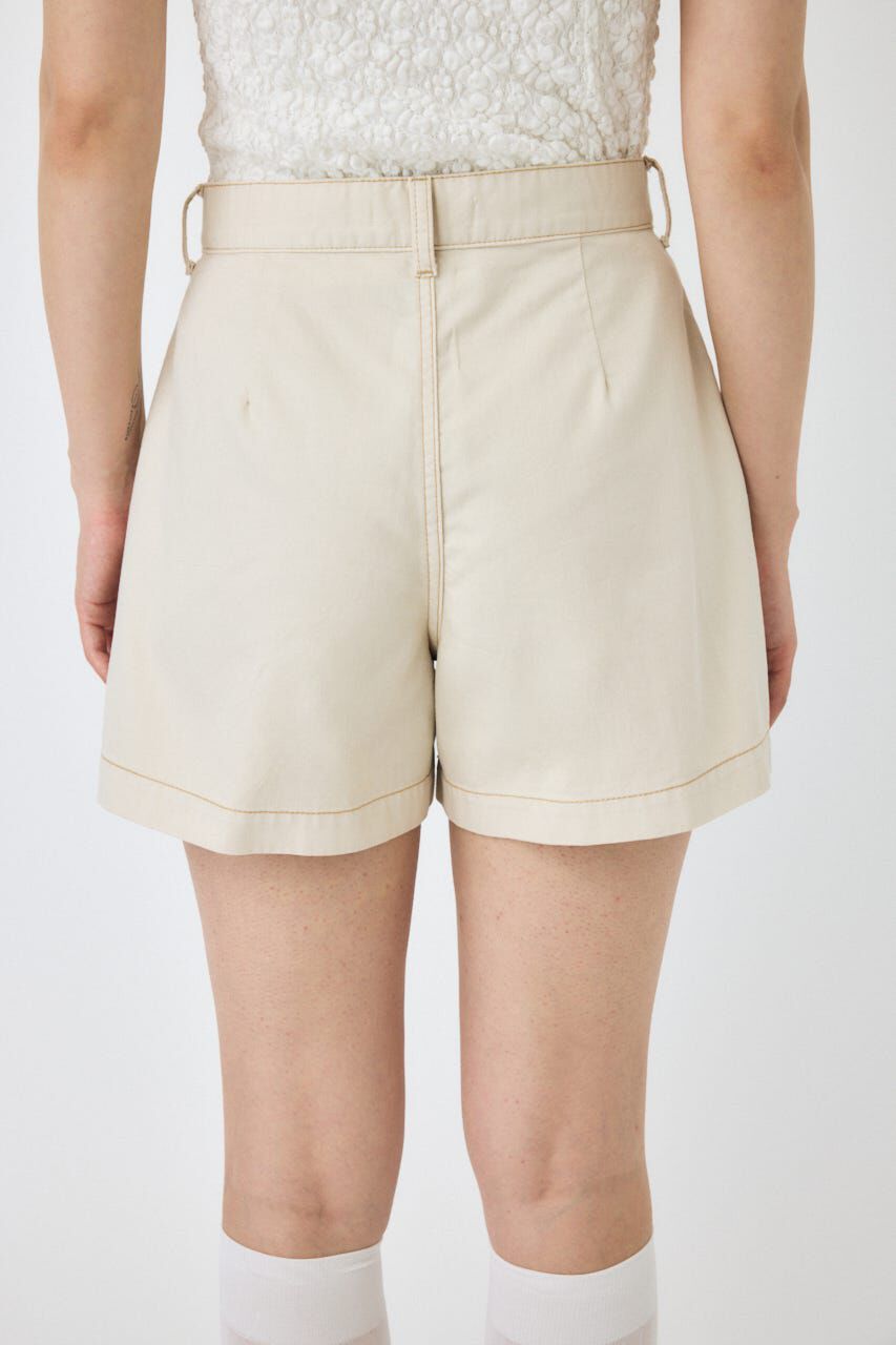 MOUSSY「DENIM タック ショーツ」|デニム|