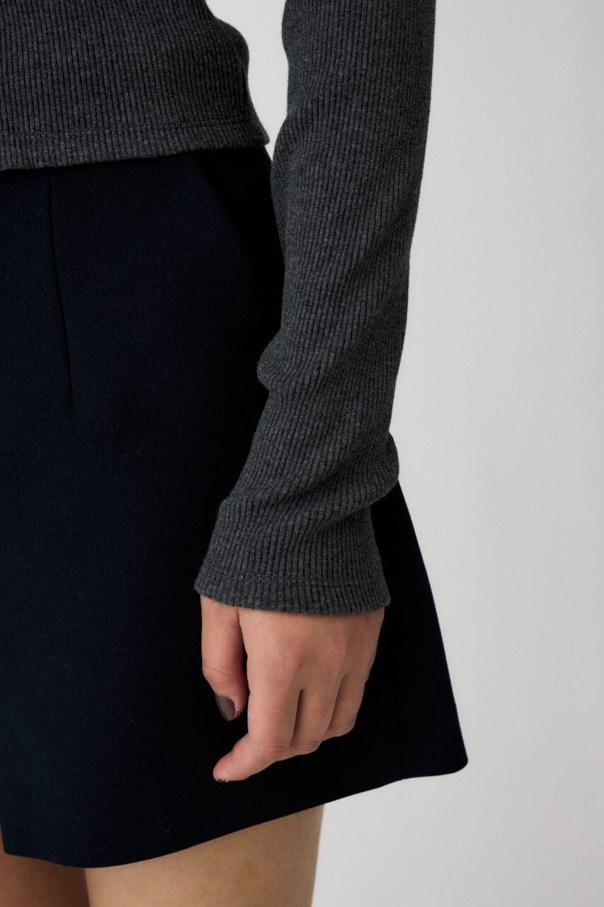 MOUSSY「FRONT BUTTON LACY ロングスリーブトップス」|Tシャツ・カットソー|