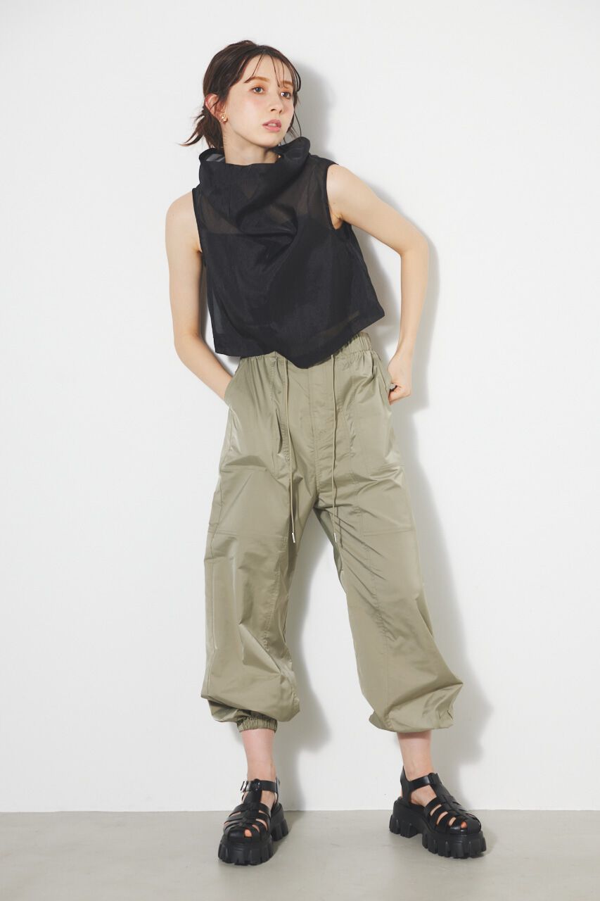 rienda「オーバーNCシースルーTOP」|シャツ・ブラウス|